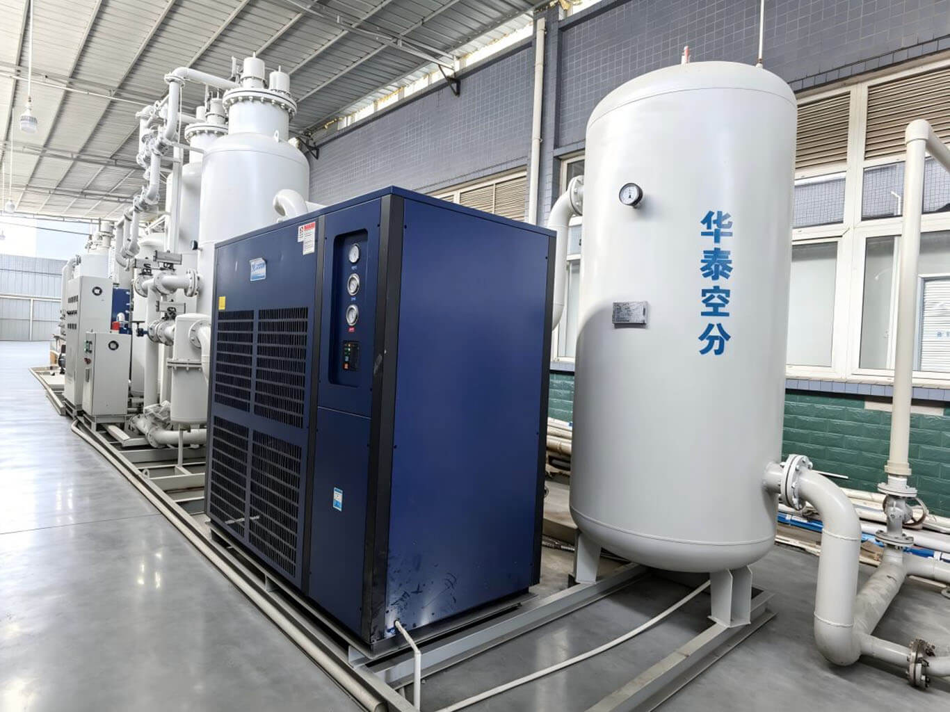 PSA nitrogen system for beverage packaging cost reduction and stable food production supply