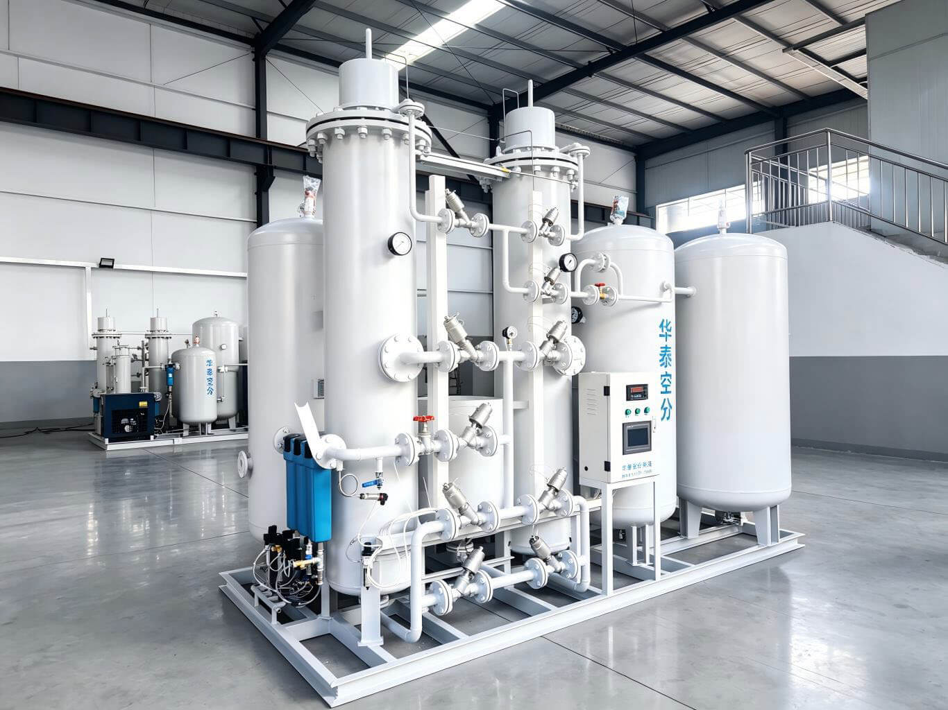industrial nitrogen generation system for chemical tank inerting and production safety protection