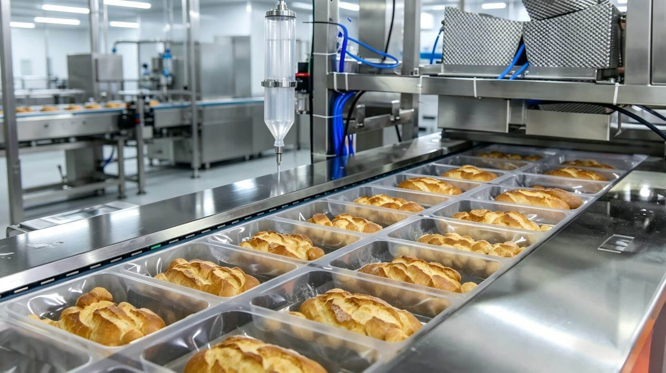 industrial nitrogen system for food packaging and beverage preservation shelf life extension