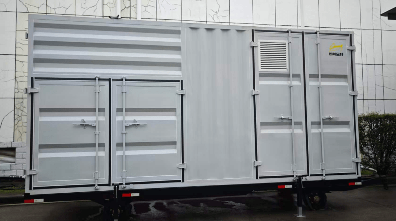 Containerized nitrogen generator installed at customer factory site