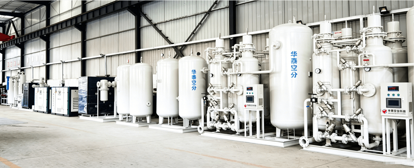 Finished oxygen generator in Huatai workshop ready for shipment
