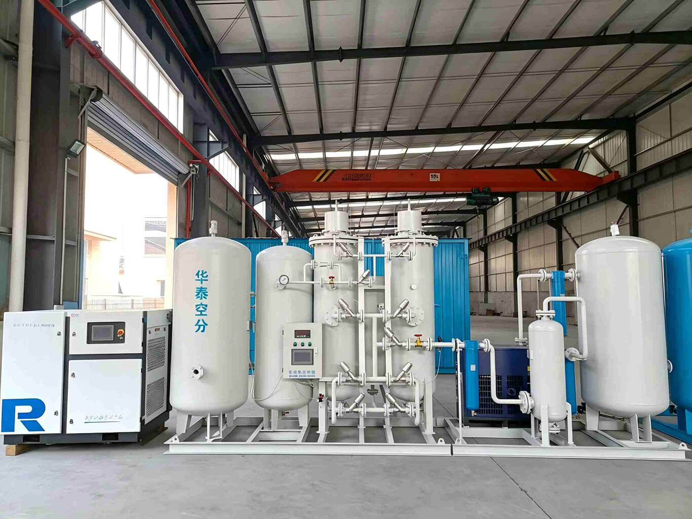Membrane nitrogen generator for mining