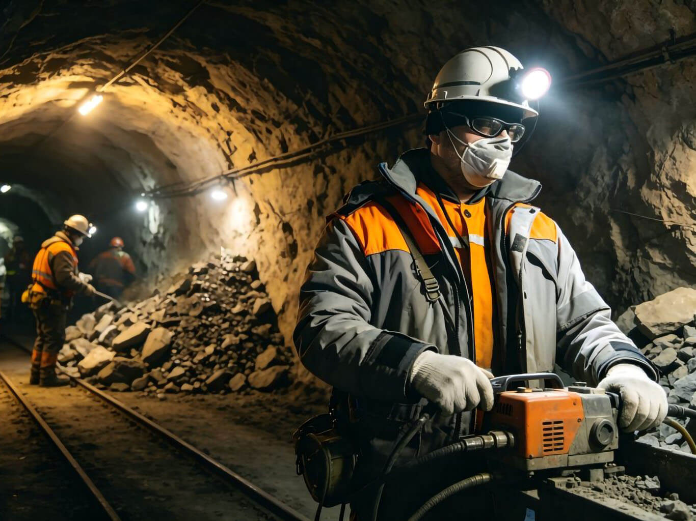 Nitrogen mine safety inerting system in underground mining operations