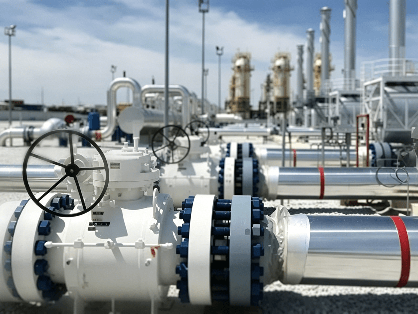 Nitrogen purging system for chemical pipeline safety operation