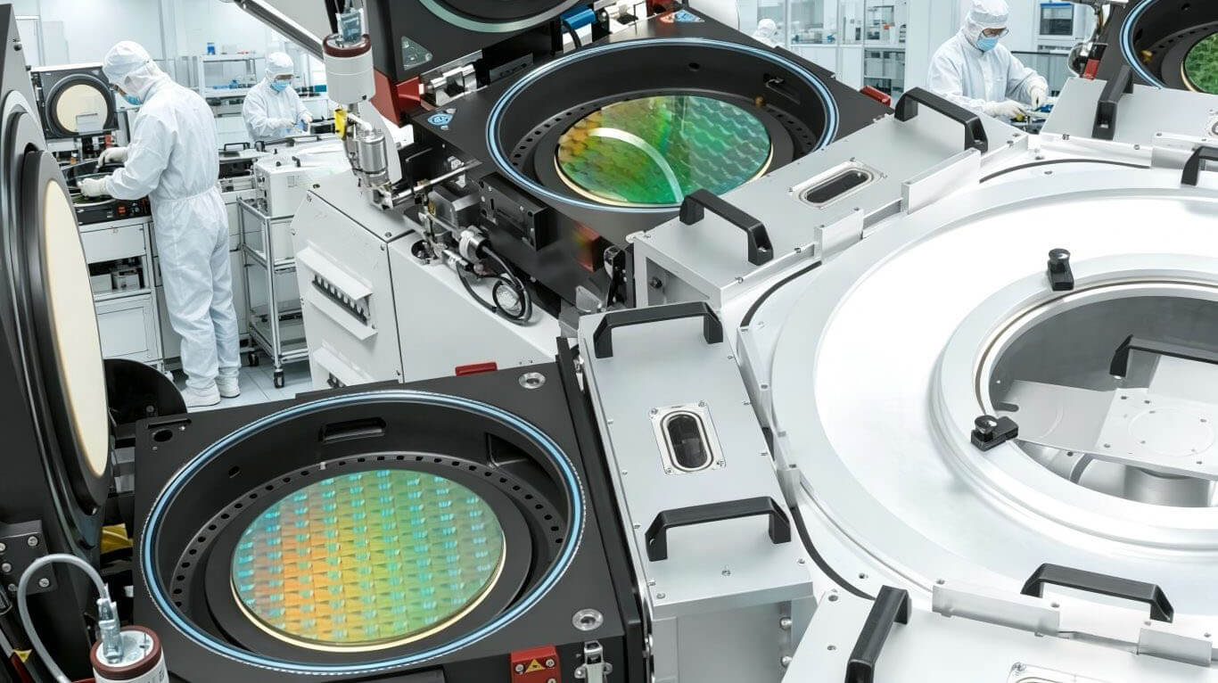Nitrogen use in semiconductor wafer fabrication cleanroom process