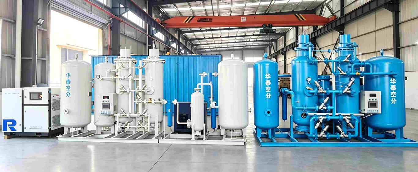 On-site nitrogen generator system for mining operations in industrial workshop