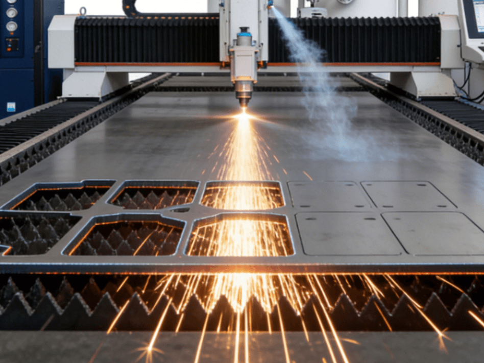 PSA nitrogen generator for laser cutting metal fabrication