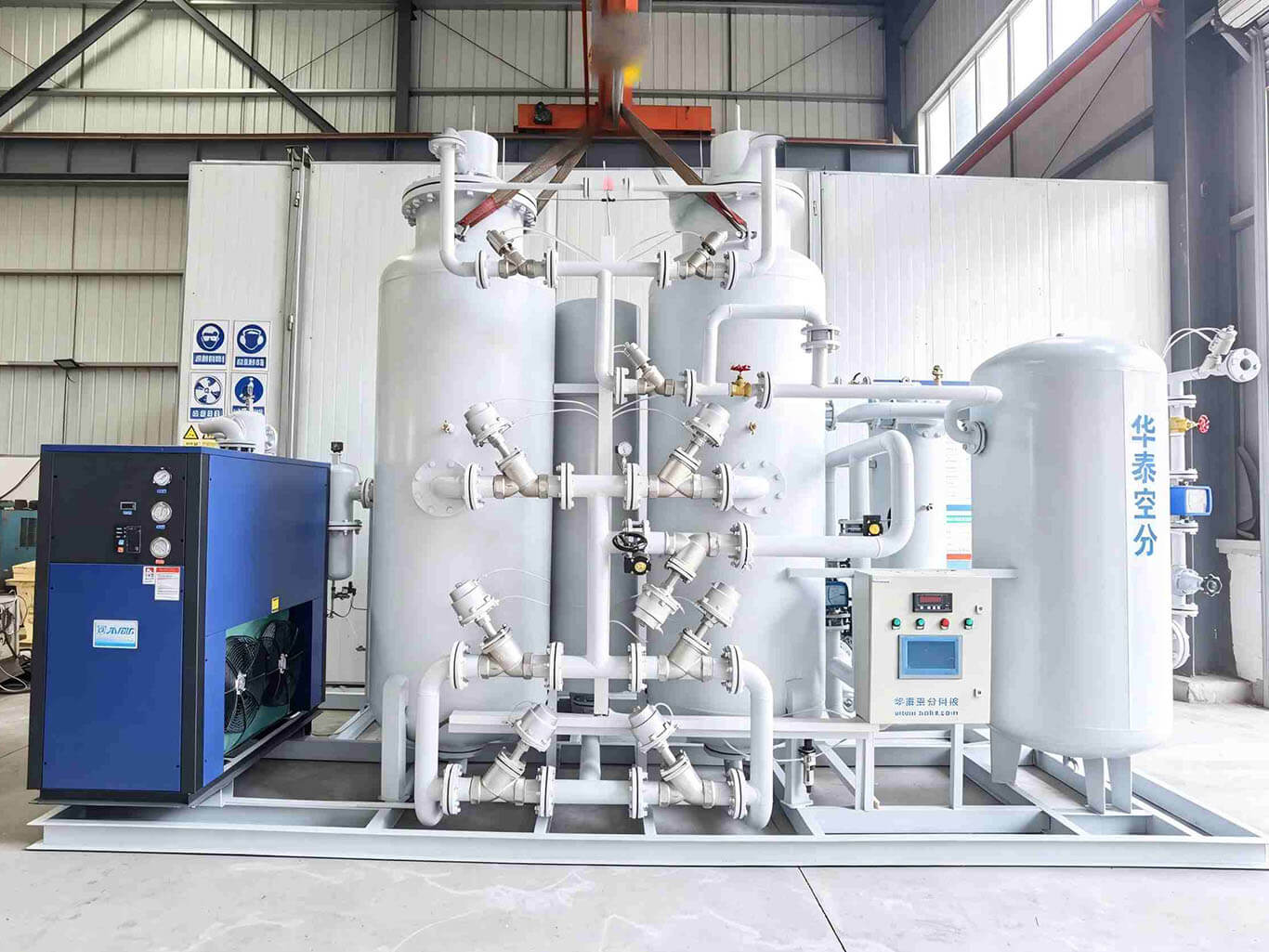 PSA nitrogen generator working principle for industrial on-site nitrogen production system