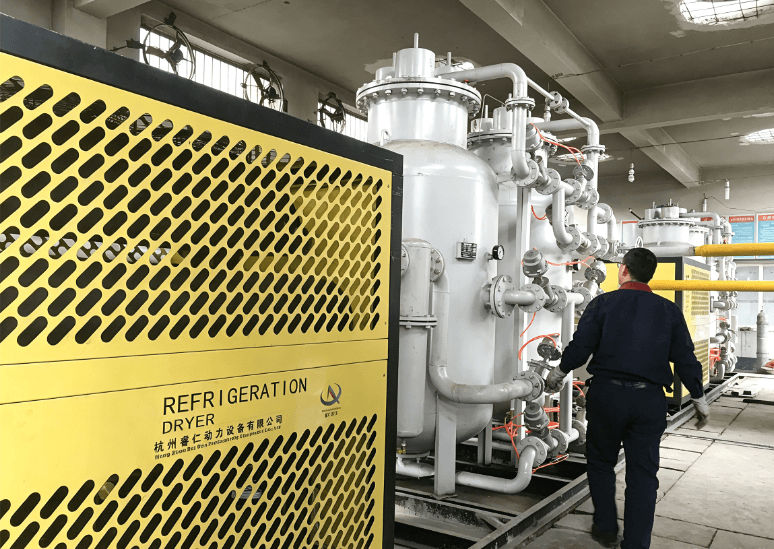 Nitrogen generator installed at mining site for continuous on-site nitrogen supply