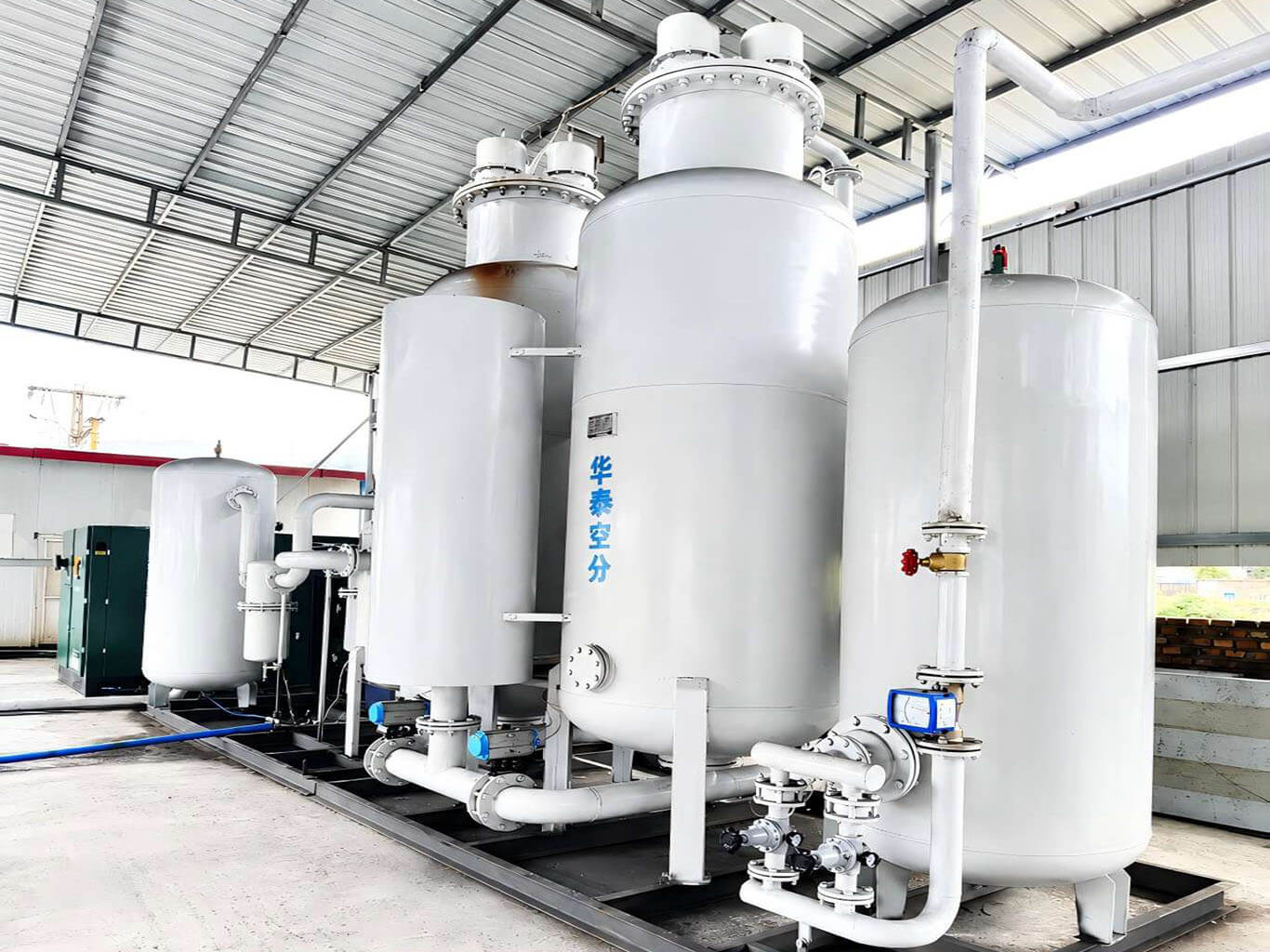 PSA nitrogen generator for advanced materials manufacturing