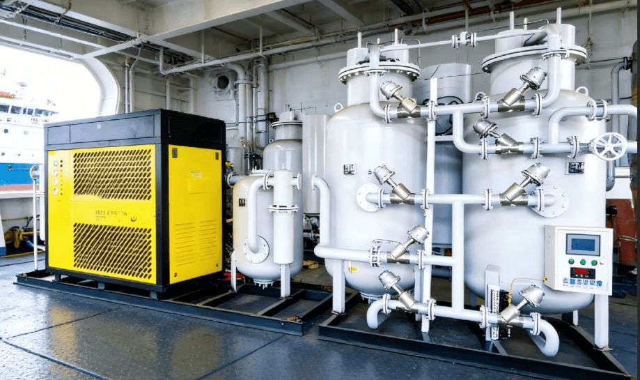 PSA nitrogen generator for mining