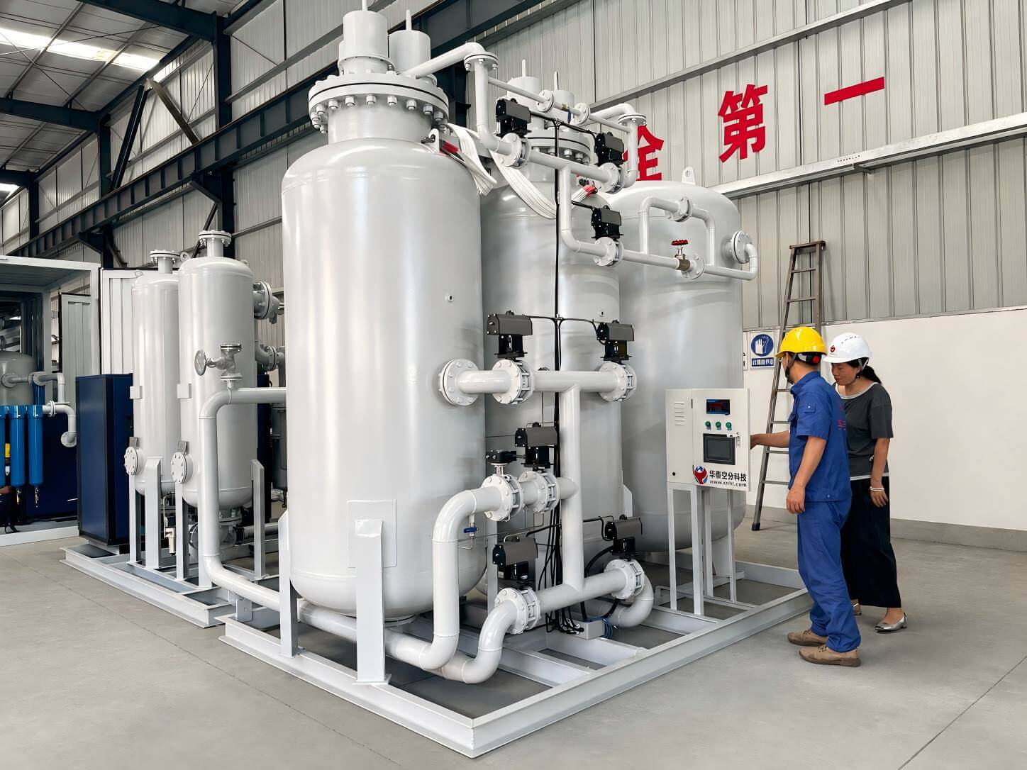 Customer consulting Huatai about a complete nitrogen generator solution